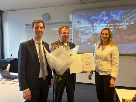 Dr. Rolf Neise übernimmt Honorarprofessur